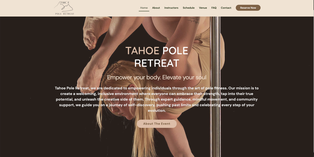 I AM ART x Tahoe Pole Retreat: Where Movement Becomes the Muse