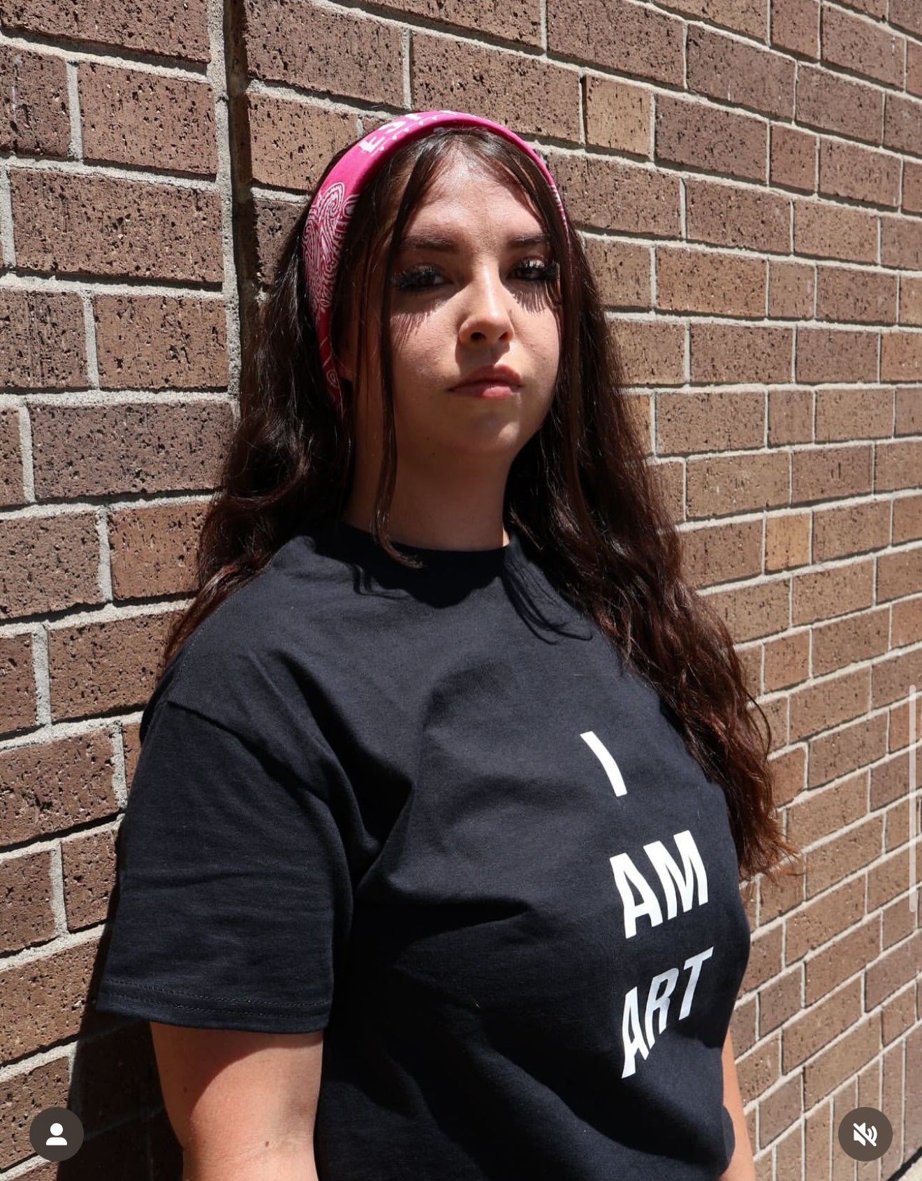 I AM ART Black T-Shirt