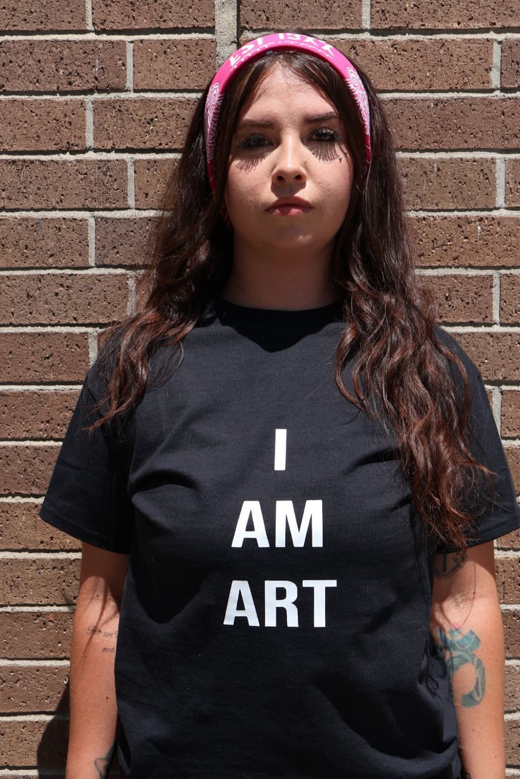 I AM ART Black T-Shirt