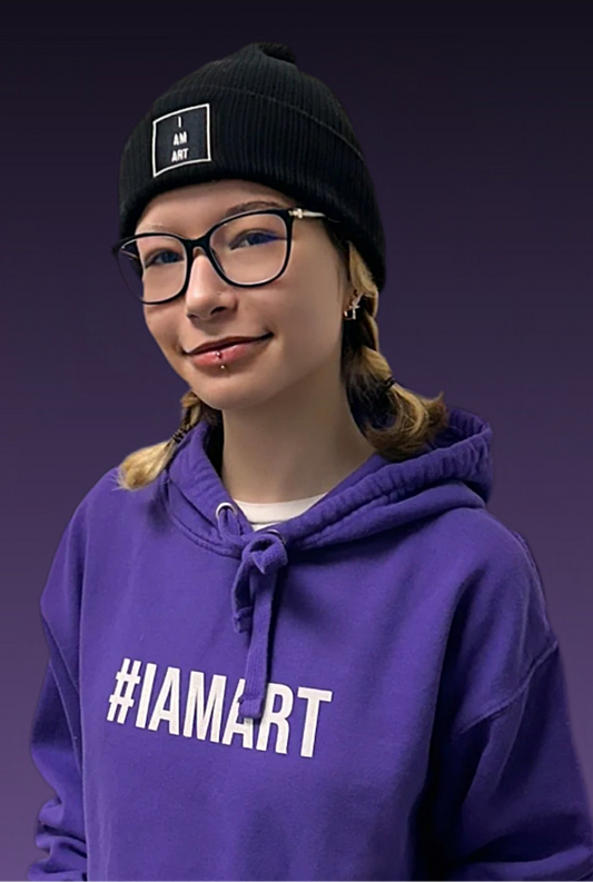Homegrown I AM ART Beanie
